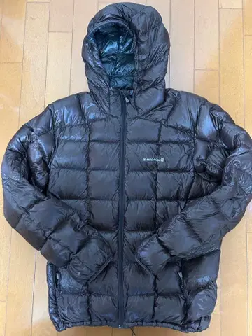 montbell 다운 자켓 브라운