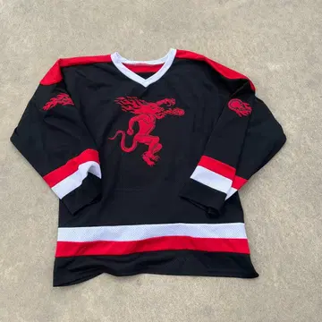 메쉬 저지 라이온 로고 66