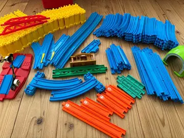 [배송비 포함] 프라레일 레일 선로 등 80점 이상 세트