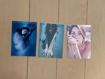 요네쿠라 료코 트레이딩 카드 3장 세트