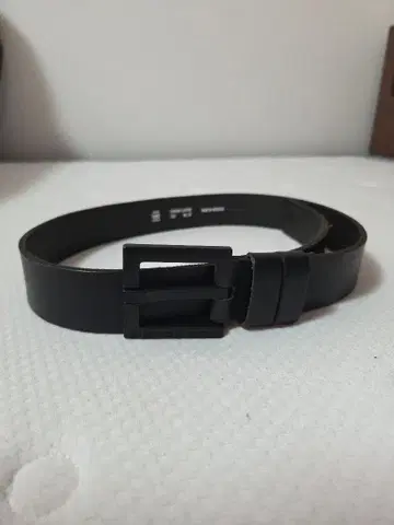 G-STAR 천연 가죽 블랙 벨트 80 | 32