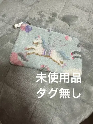 페이러 폼폼 파우치 러브러리 모쿠바 미사용 새상품