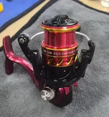 빨검 전진식 낚시릴 스풀 용량 0.14mm-160m