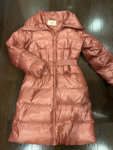 TWINSET 핑크 다운 코트 이탈리아제