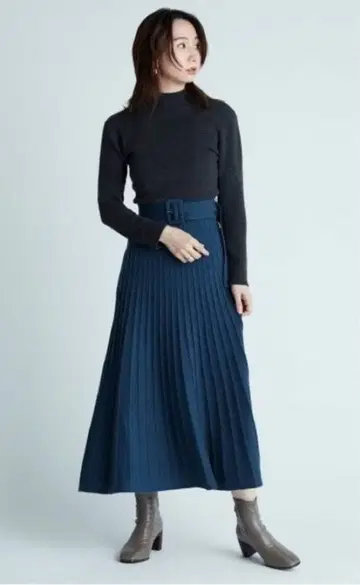 FRAYI.D 프레이 아이디 니트 원피스 도킹 원피스