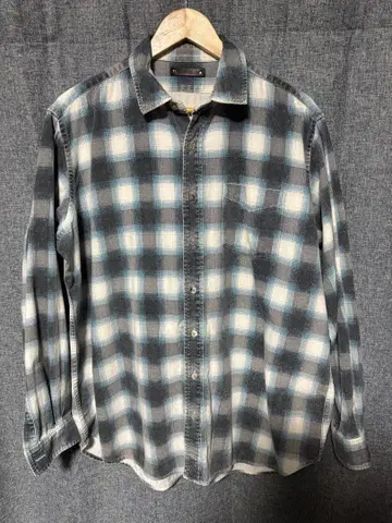 MINEDENIM 체크 셔츠