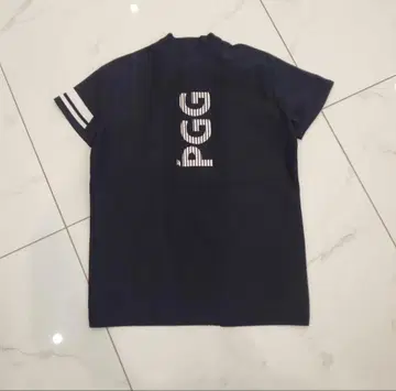 PGG 로고 반팔 네이비