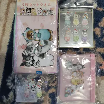 mofusand 산리오 캐릭터즈 4세트