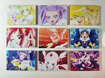 전 프리큐어전 아크릴 마그넷 9개 세트