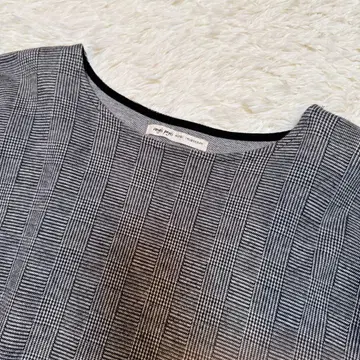 콩제페이에 아두이트리스테스 풀오버 글렌체크 티셔츠