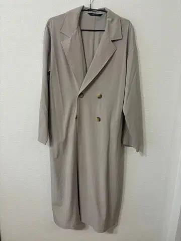 베이지 트렌치코트 M 사이즈