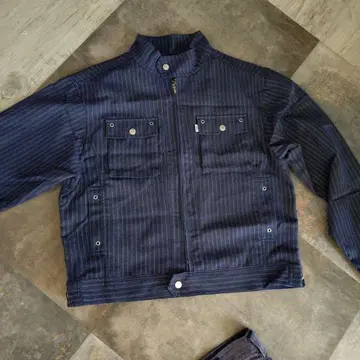 도라이치 스트라이프 상하의 세트