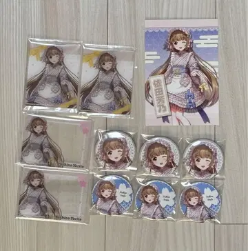 요다 요시노 화양가련 코토부키야 아크릴 카드 특전 엽서 세트