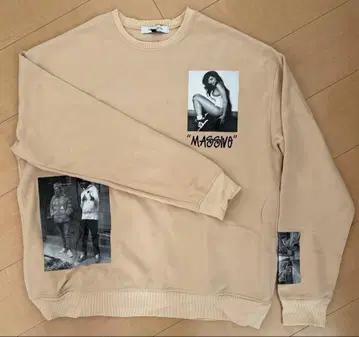 GALLIS ADDICTION 베이지 맨투맨