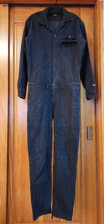 ANTI CLASS 데님 작업복 올인원 작업옷 블랙 L