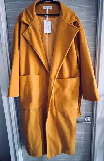 맥시 길이 롱 코트