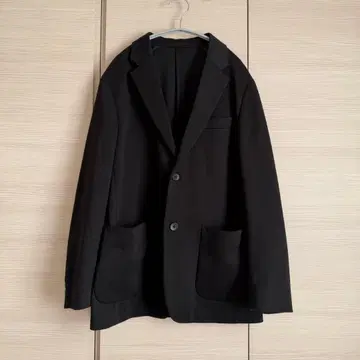 UNIQLO 유니클로 컴포트 2B 자켓 블랙