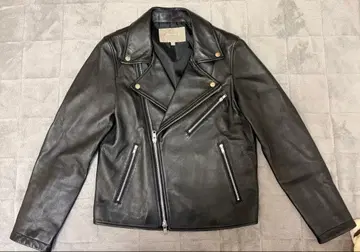 유나이티드 애로우즈 어 데이 인 더 라이프 더블 라이더 자켓 양가죽