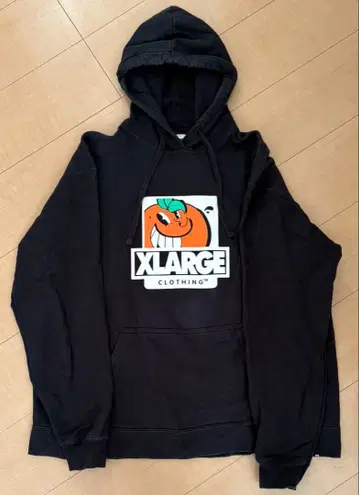 XLARGE 블랙 후드티 L 사이즈