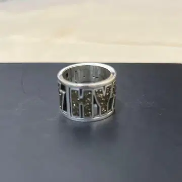 HYSTERIC GLAMOUR 글리터 로고 반지