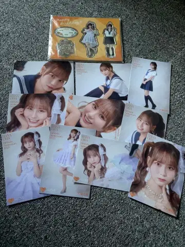 =LOVE 오바 하나 생탄 기념 세트 2025 아크릴 스탠드, 브로마이드