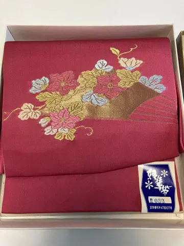 꽃무늬 자수 핑크