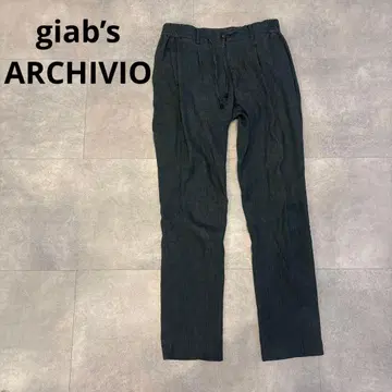 giab's ARCHIVIO 이탈리아제 남성용 슬랙스