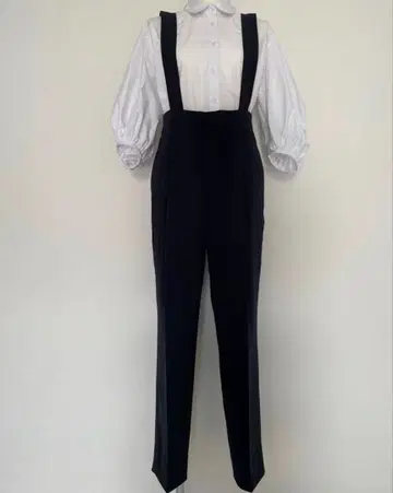 완판템! enchar 엔차르 살로펫 팬츠 블랙 프리 사이즈