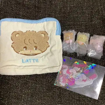 miko characters 포근 파우치 메지루시 액세서리 4종 세트