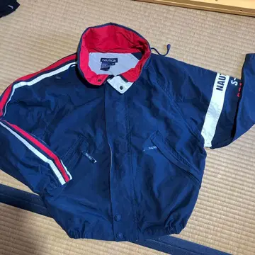 Nautica 네이비/레드 점퍼 S/P