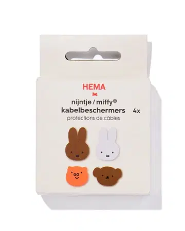 [일본 미발매] 미피 케이블 참 케이블 홀더 4개입