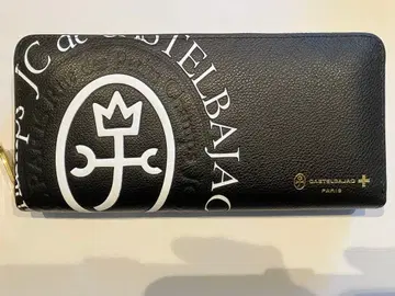 [ 새상품급 ] CASTELBAJAC 까스텔바작 장지갑 라운드 지퍼 가죽