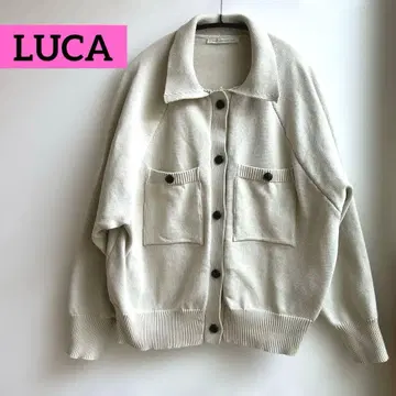 LUCA 폴로 옷깃 가디건