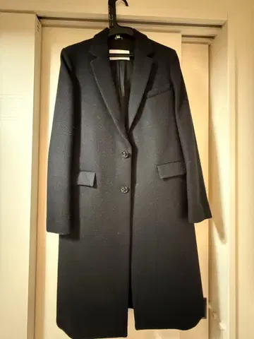 ASTRAET 유나이티드 애로우즈 블랙 체스터 코트