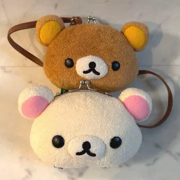 초레어! 레어! san-x 리락쿠마와 카오루 씨 가마구치 파우치