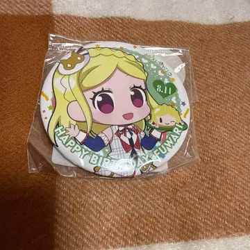 프리파라 후와리 캔뱃지 해피프리 벌스데이