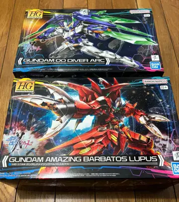 HG 빌드 메타버스 건담 더블 오 다이버 아크 어메이징 발바토스