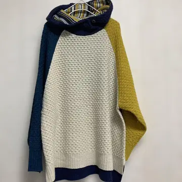 세탁 가능한 니트 후드티 타입