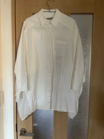 ALLSAINTS 오버 사이즈 화이트 셔츠 SMALL