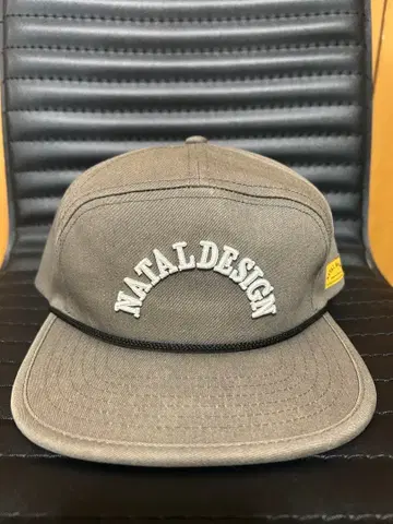 NATAL DESIGN 네이탈 디자인 캡 브라운 차콜 그레이