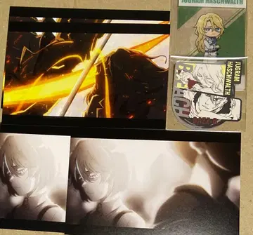 BLEACH 하시발트 바즈비 포스카 스티커 외 6점