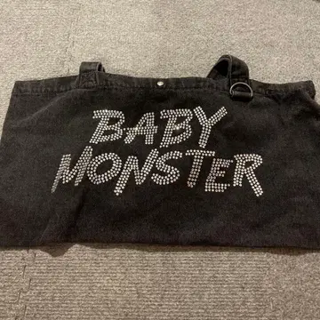BABYMONSTER 토트백 블랙