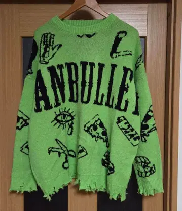 ANBULLET 그래픽 스웨터