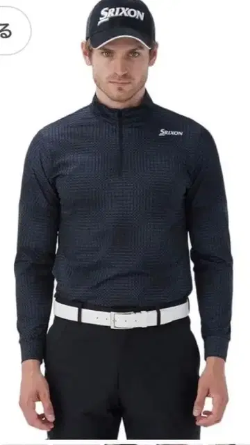 Srixon by DESCENTE 블랙 그레이 자켓 L 사이즈 반값