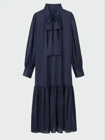 [ 미사용 새상품 ] PLST 2WAY 보타이 원피스