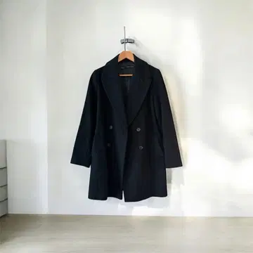 [ 새상품급 ] ZARA 체스터 코트 네이비 더블 코트 아우터