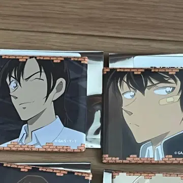 명탐정 코난 메모리얼 캔뱃지 폭처 2세트