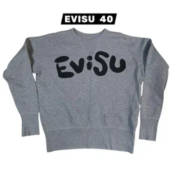 에비수 그레이 트레이닝복 EVISU  40 사이즈