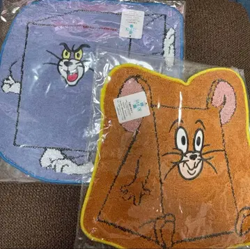 톰과 제리 다이컷 미니 타월