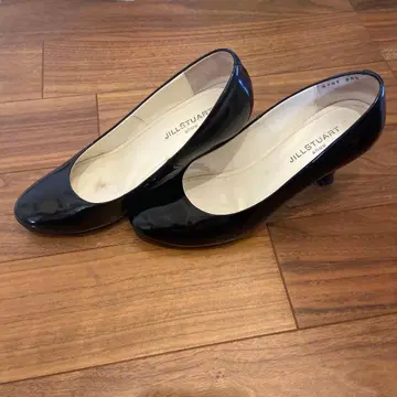 JILL STUART 블랙 펌프스 23.5cm
